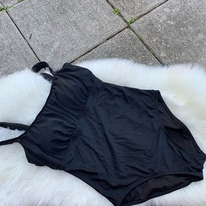 Catalina One piece bikini suit black size L